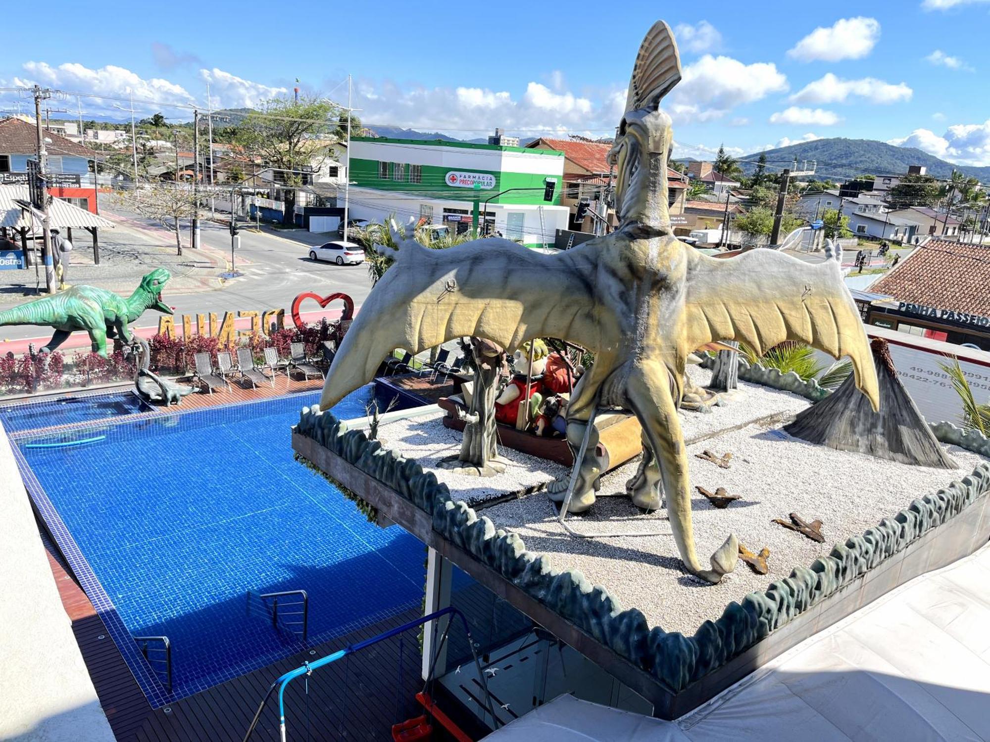 Hotel Recanto Dos Dinossauros Penha  Zewnętrze zdjęcie