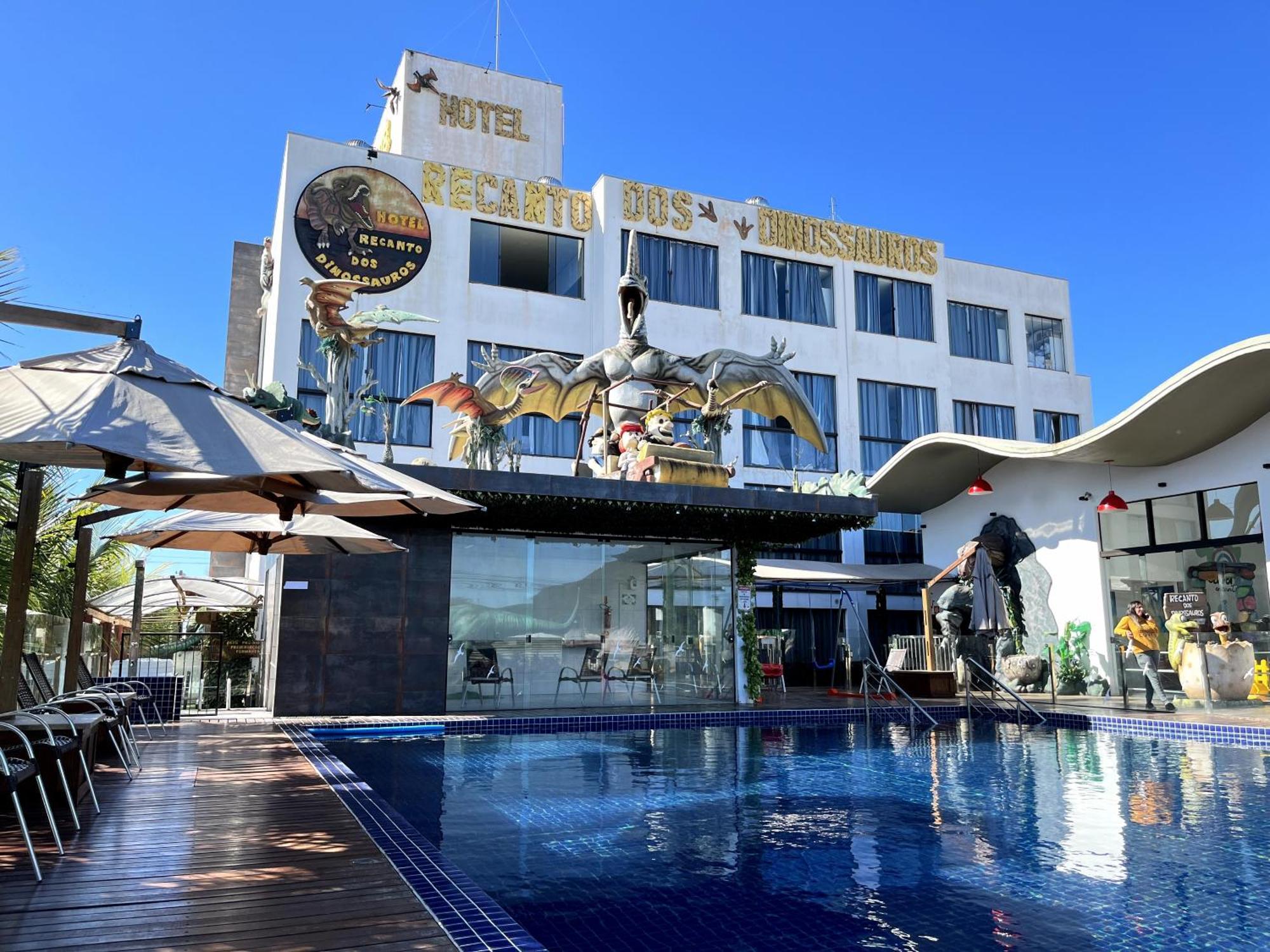 Hotel Recanto Dos Dinossauros Penha  Zewnętrze zdjęcie